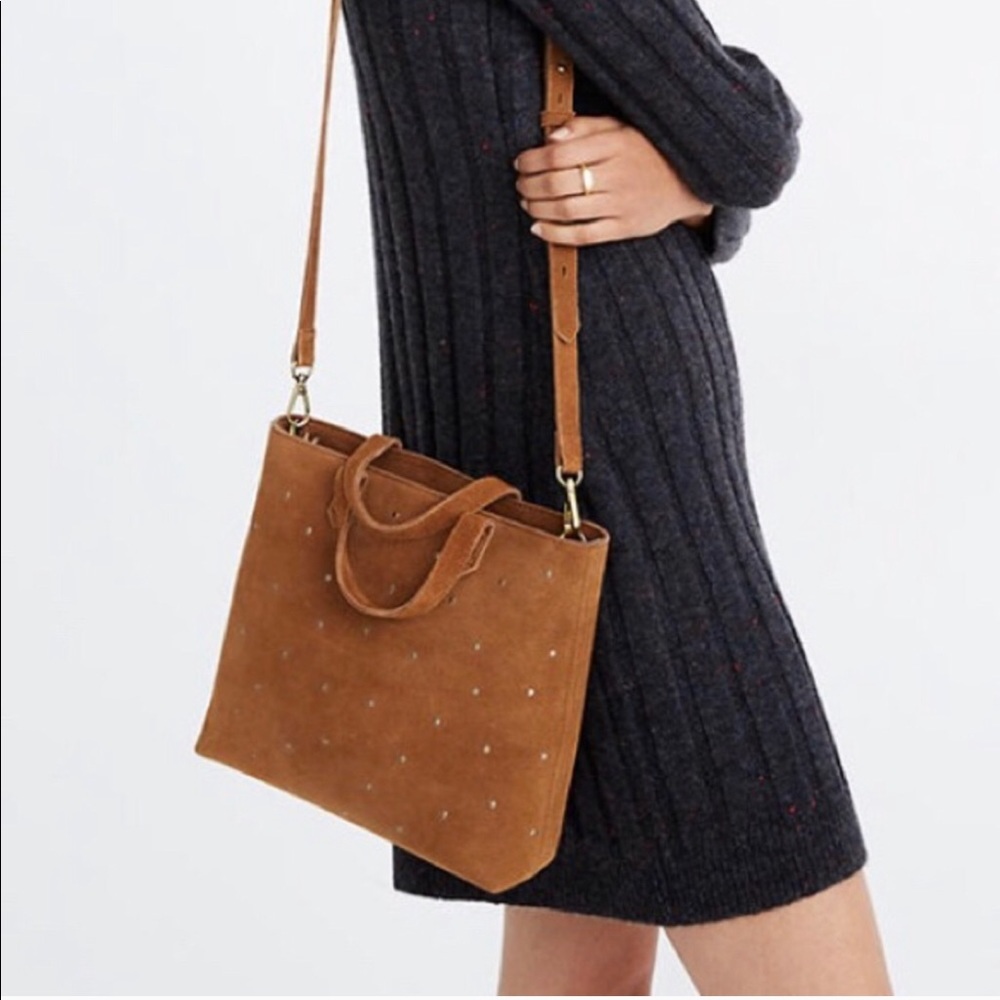 Madewell Small Transport Crossbody Metallic Dots